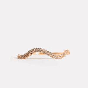 Gold Plated Crystal Bangle