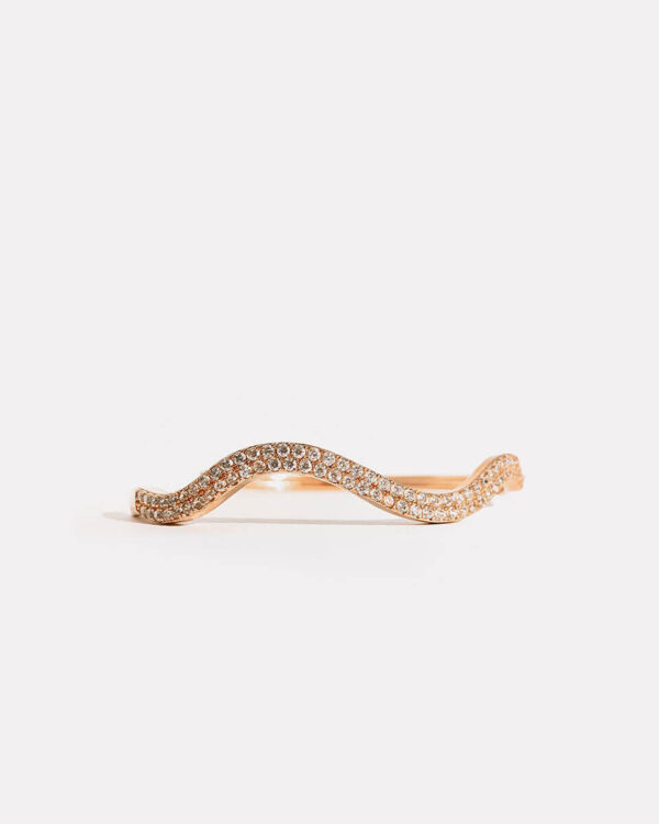 Gold Plated Crystal Bangle
