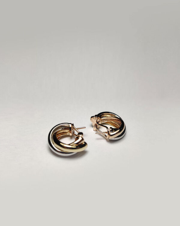 9ct Yellow Gold 15mm Hoop Earrings